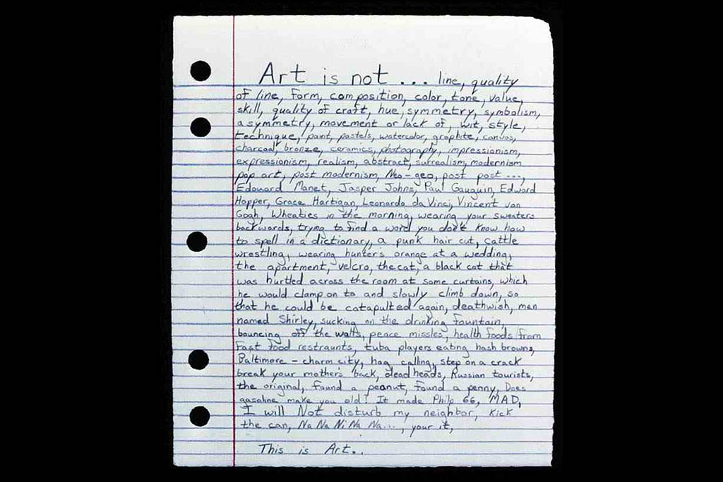 Art is Not