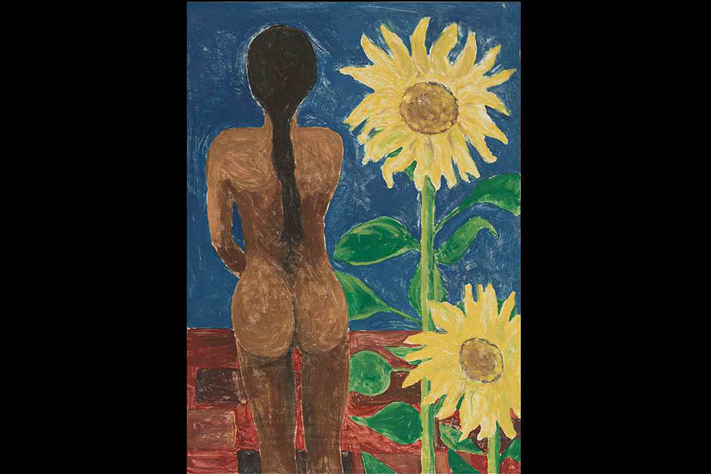 Woman Sunflower