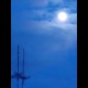 Blue Sky Full Moon